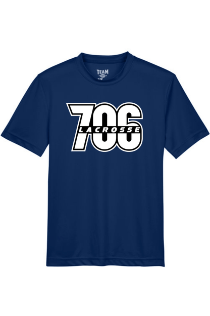 706 Lacrosse Club Youth Athletic T-Shirt Signature Lacrosse