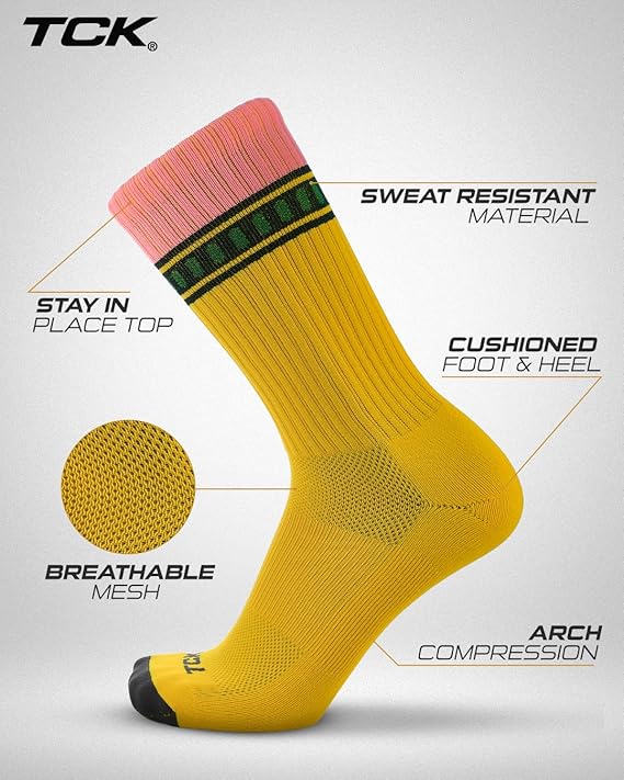 TCK Pencil Crew Socks
