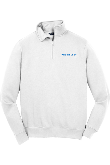 757 Select LC Adult Embroidered Quarter-Zip Pullover Signature Lacrosse