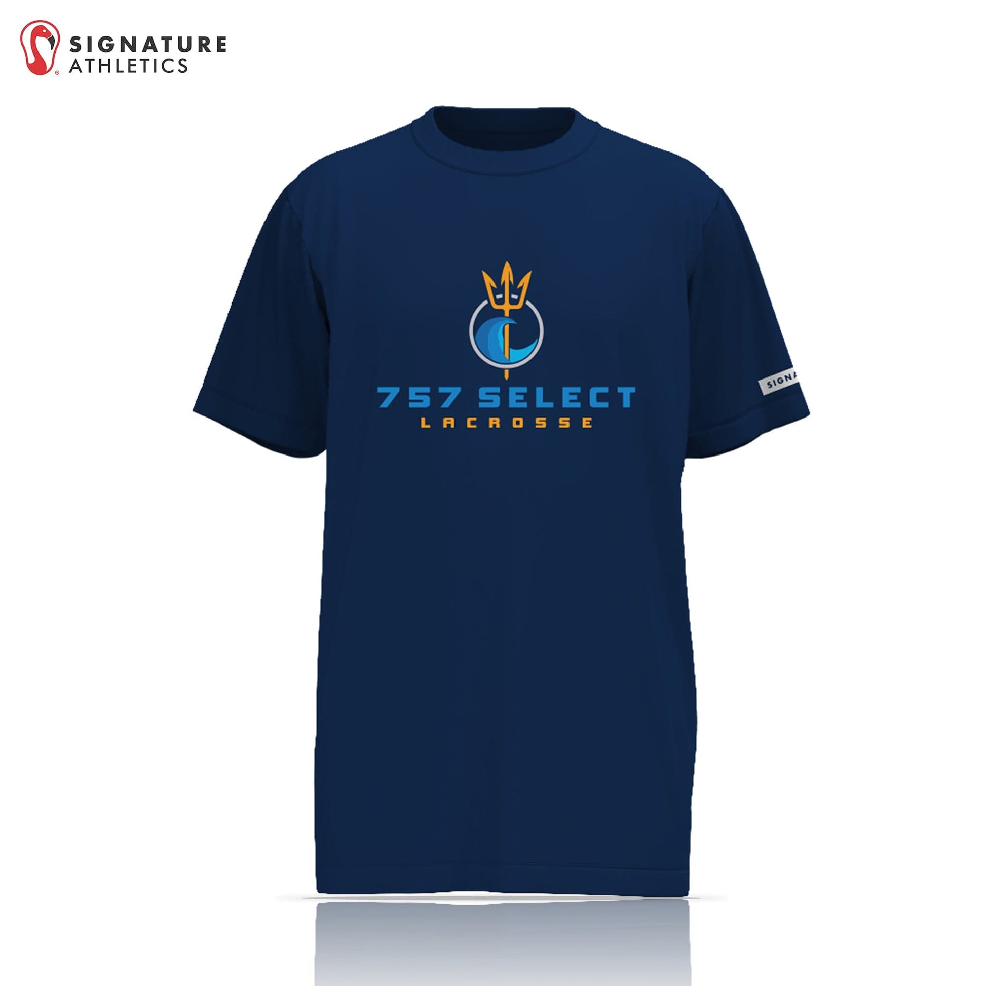 757 Select Men's Short Sleeve Tech Tee Signature Lacrosse