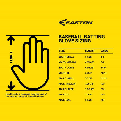 EASTON WALK-OFF ETHOS ARCTIC FLAME BATTING GLOVES