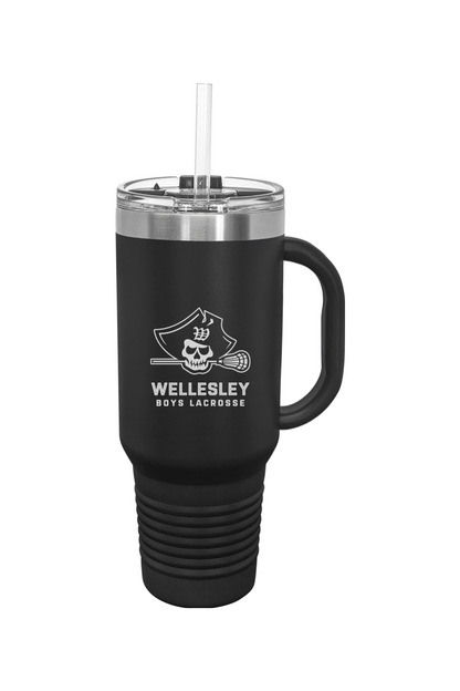 Wellesley Lacrosse Insulated Travel Mug