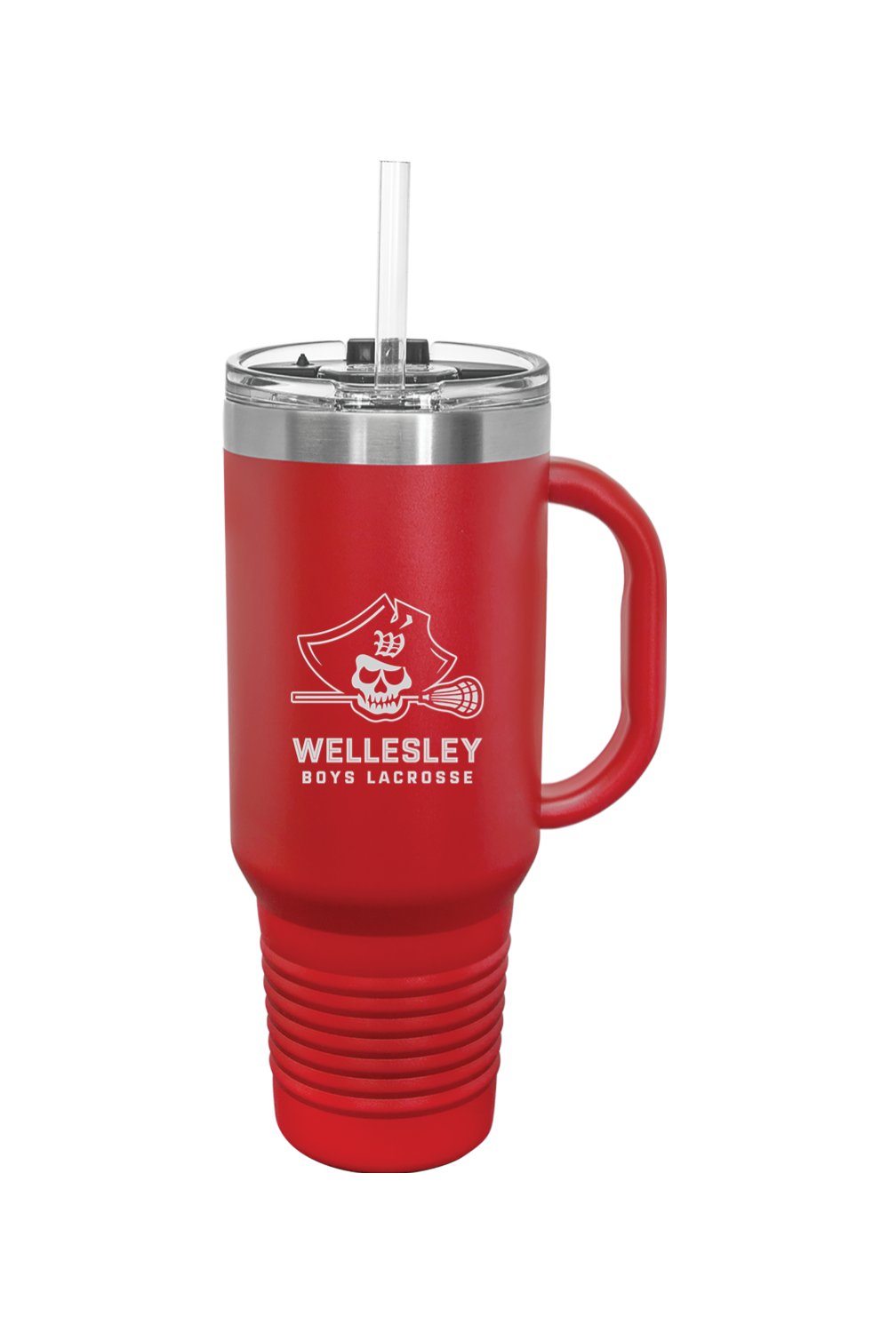 Wellesley Lacrosse Insulated Travel Mug