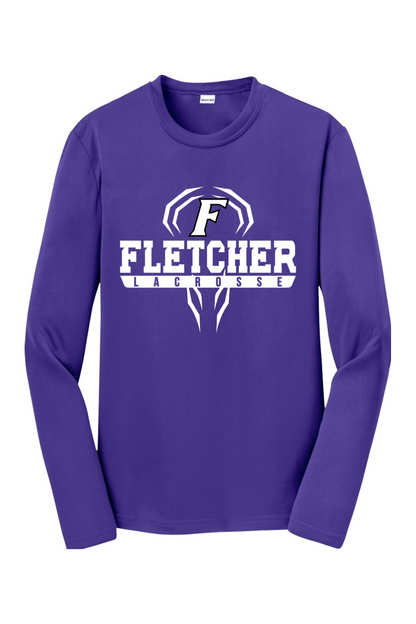 Fletcher High School Lacrosse Youth Long Sleeve T-Shirt