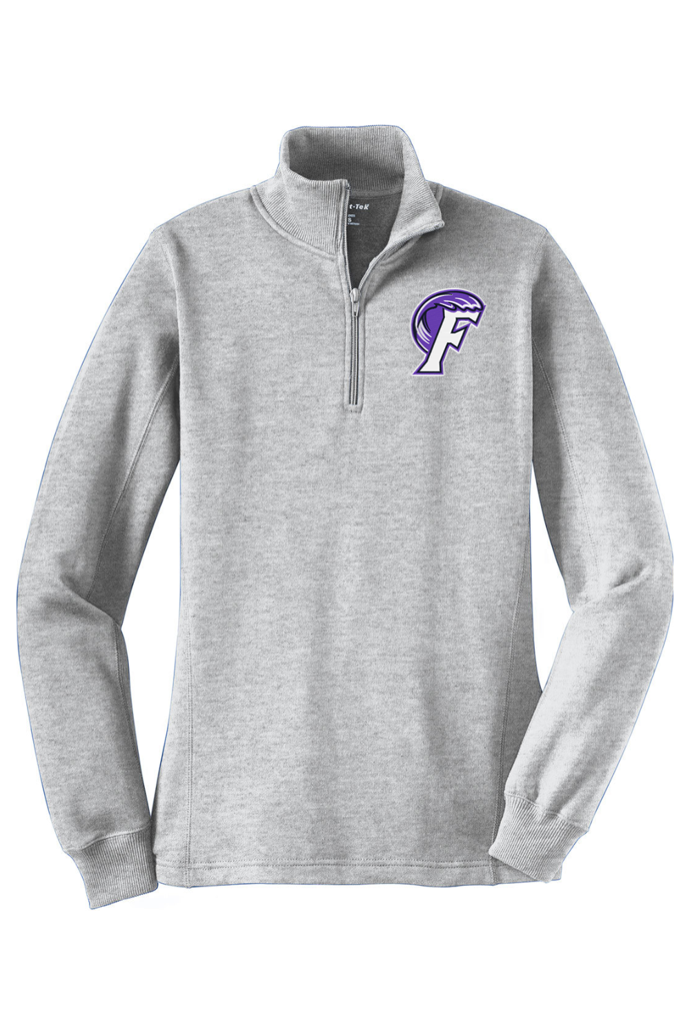 Fletcher High School Lacrosse Adult Women's Embroidered Quarter-Zip Pullover