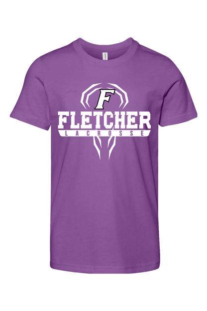 Fletcher High School Lacrosse Youth Lifestyle T-Shirt