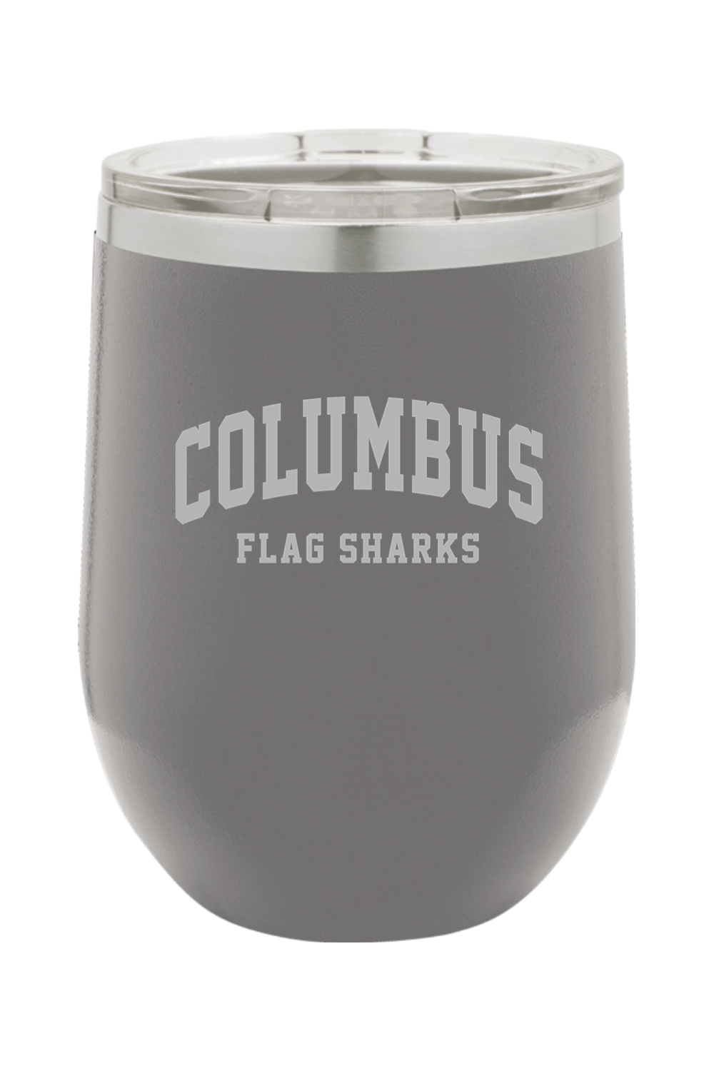 Columbus Flag Sharks Insulated Wine Tumbler