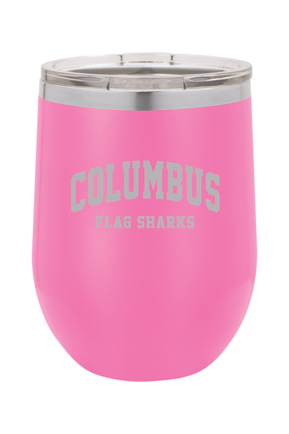 Columbus Flag Sharks Insulated Wine Tumbler