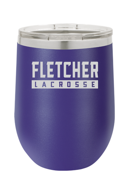 Fletcher High School Lacrosse Insulated Wine Tumbler