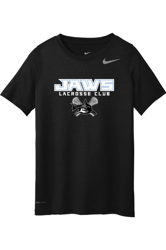 Jaws Lacrosse Club Nike Youth Team rLegend Tee