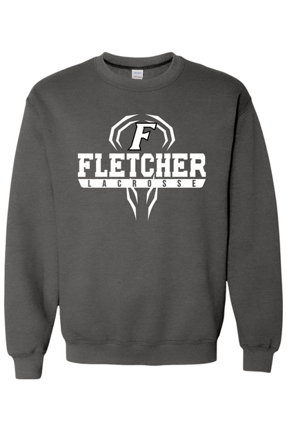 Fletcher High School Lacrosse Adult Heavyweight Sweatshirt