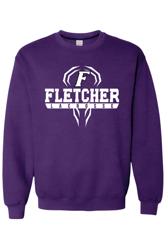 Fletcher High School Lacrosse Adult Heavyweight Sweatshirt