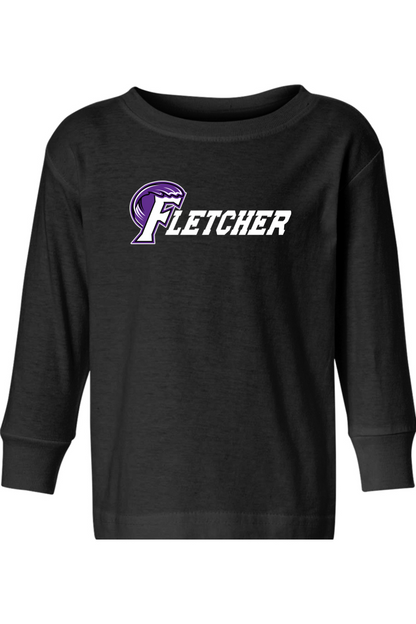 Fletcher High School Lacrosse Toddler Long Sleeve T-Shirt