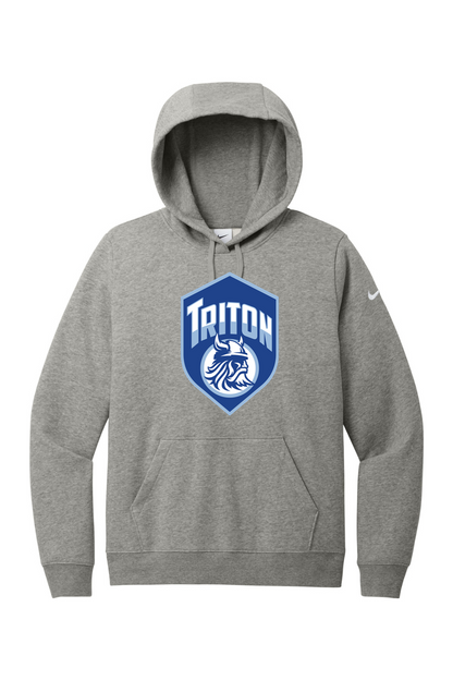 Triton Youth Basketball Nike Ladies Club Fleece Sleeve Swoosh Pullover Hoodie