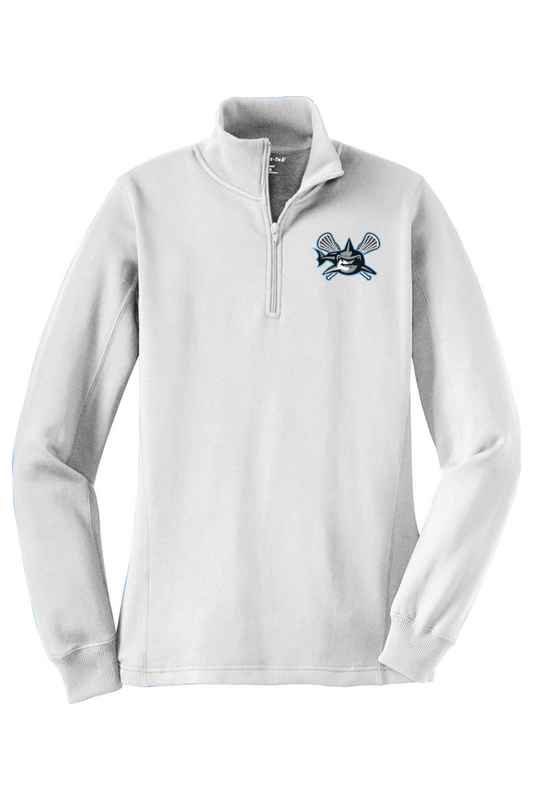 Jaws Lacrosse Club Adult Women's Embroidered Quarter-Zip Pullover