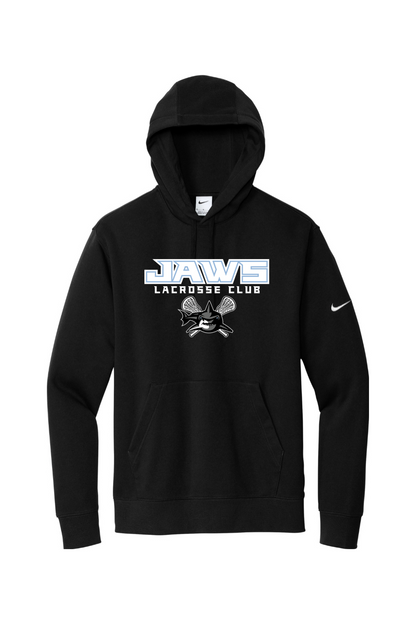 Jaws Lacrosse Club Nike Club Fleece Sleeve Swoosh Pullover Hoodie