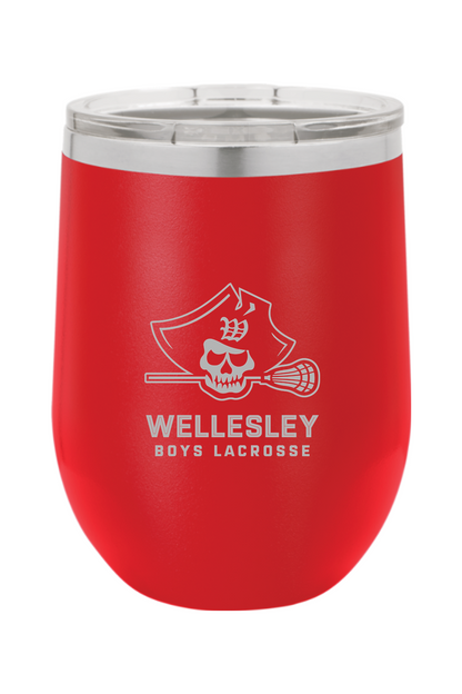 Wellesley Lacrosse Insulated Wine Tumbler