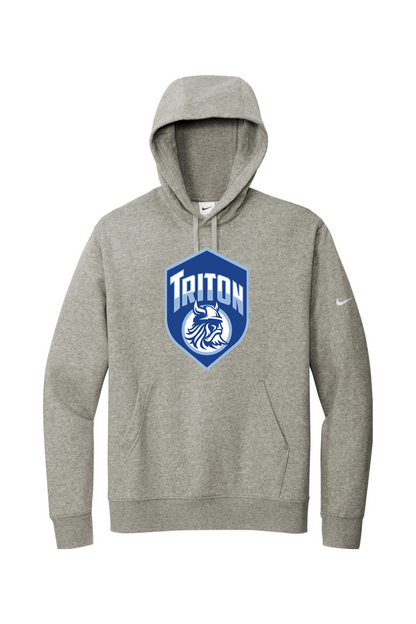 Triton Youth Basketball Nike Club Fleece Sleeve Swoosh Pullover Hoodie