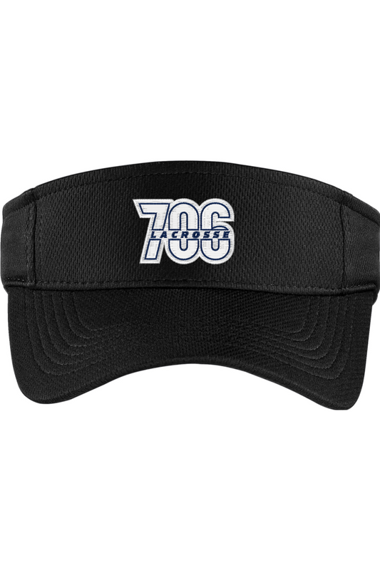 706 Lacrosse Club Embroidered Visor