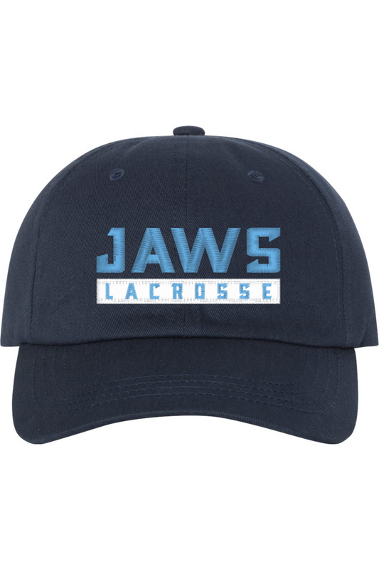 Jaws Lacrosse Club Embroidered Dad Hat