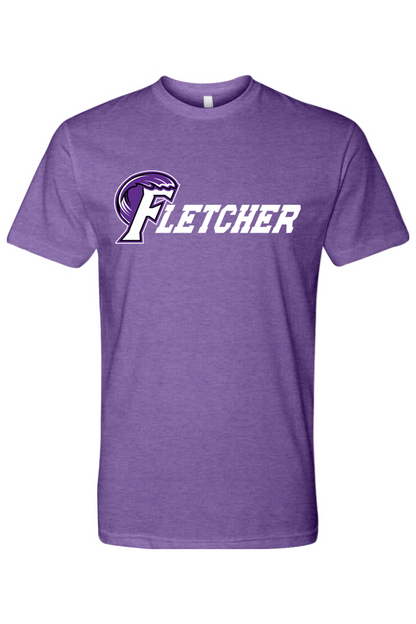 Fletcher High School Lacrosse Adult Men's T-Shirt