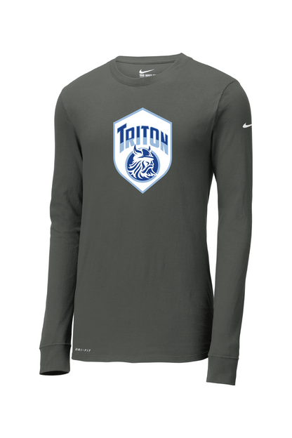 Triton Youth Basketball Nike Dri-FIT Cotton/Poly Long Sleeve Tee