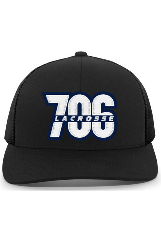 706 Lacrosse Club Embroidered Trucker Hat