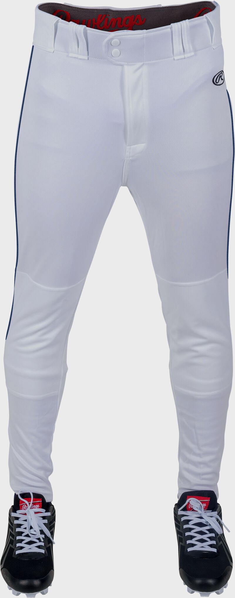 Rawlings Launch Jogger Style Youth Piped Baseball Pants YLNCHJGP