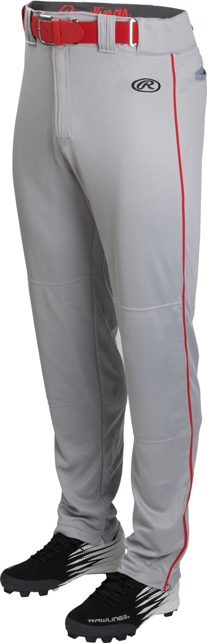Rawlings Launch Semi-Relaxed Adult Piped Baseball Pant LNCHSRP