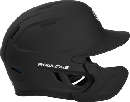 Rawlings Mach Matte Batting Helmet with Left Handed Batter Extension