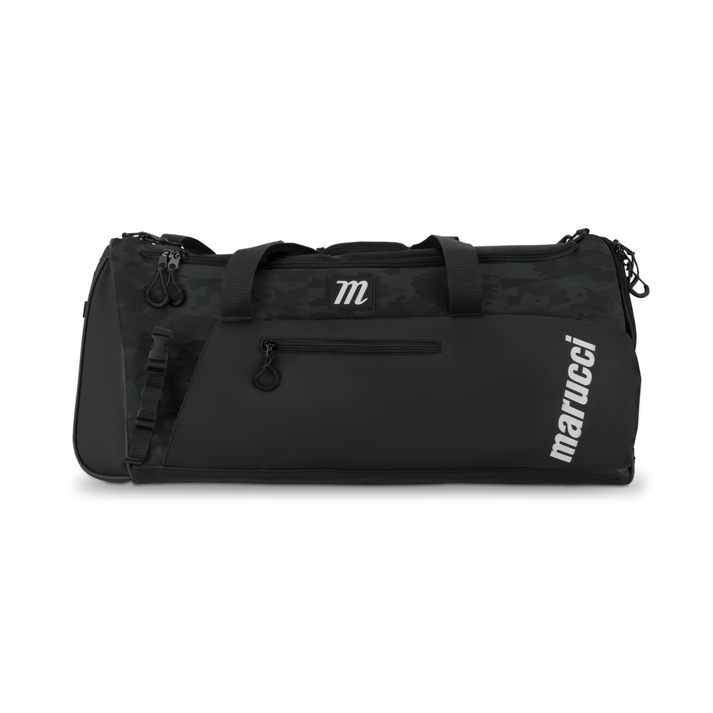 Marucci Pro Utility Duffel Bag V3 Black/Black Duck Camo: MB3PUDB-BK/BKDUCAM