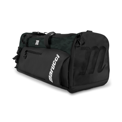 Marucci Pro Utility Duffel Bag V3 Black/Black Duck Camo: MB3PUDB-BK/BKDUCAM