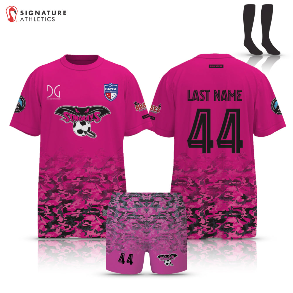 BAYFA Pink Stingrays Women's 3 Piece Player Package: Stingrays