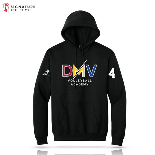 DMV Women's Pullover Hooded Sweatshirt: DMV 13 Blue