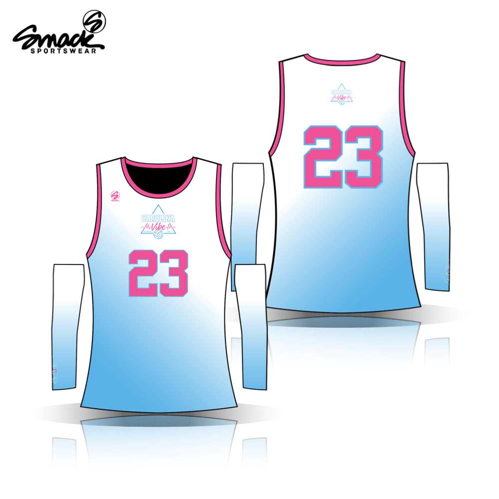 Carolina Vibe National Women's White Arm Sleeve