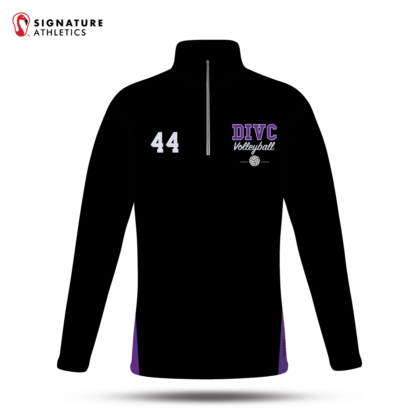 Dynamic Impact Women's Black Quarter Zip: 16U
