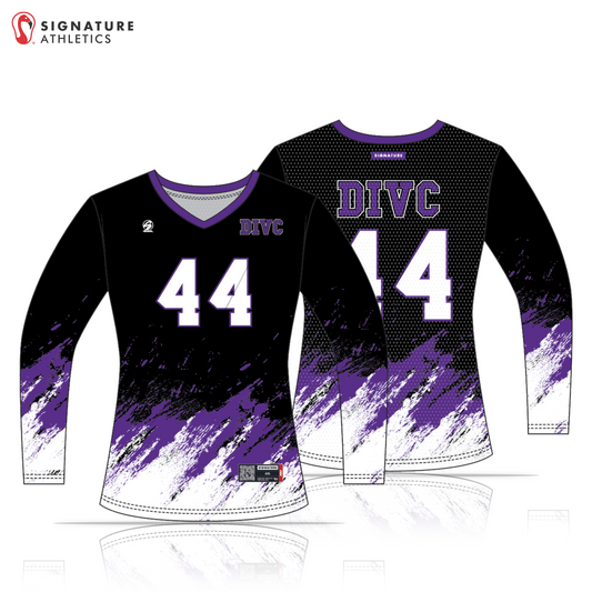 Dynamic Impact Women's Black Long Sleeve Jersey: 16U
