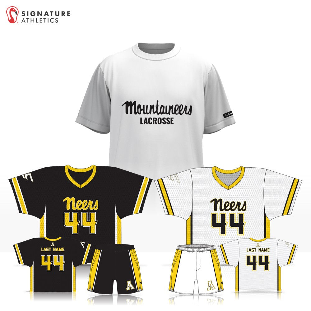 App State Lacrosse Men's 5 Piece Player Package