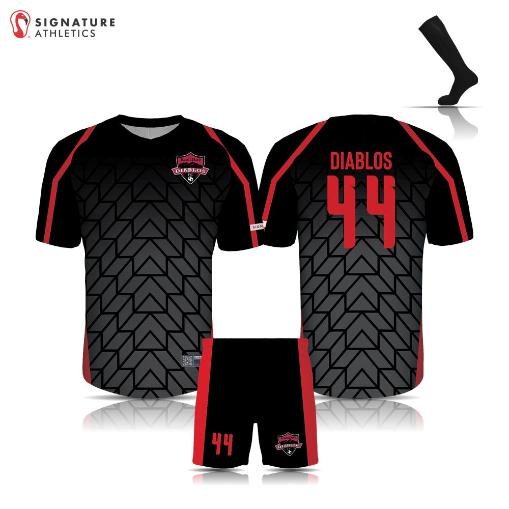 East Bay Diablos FC Black 3 Piece Player Package: 2014