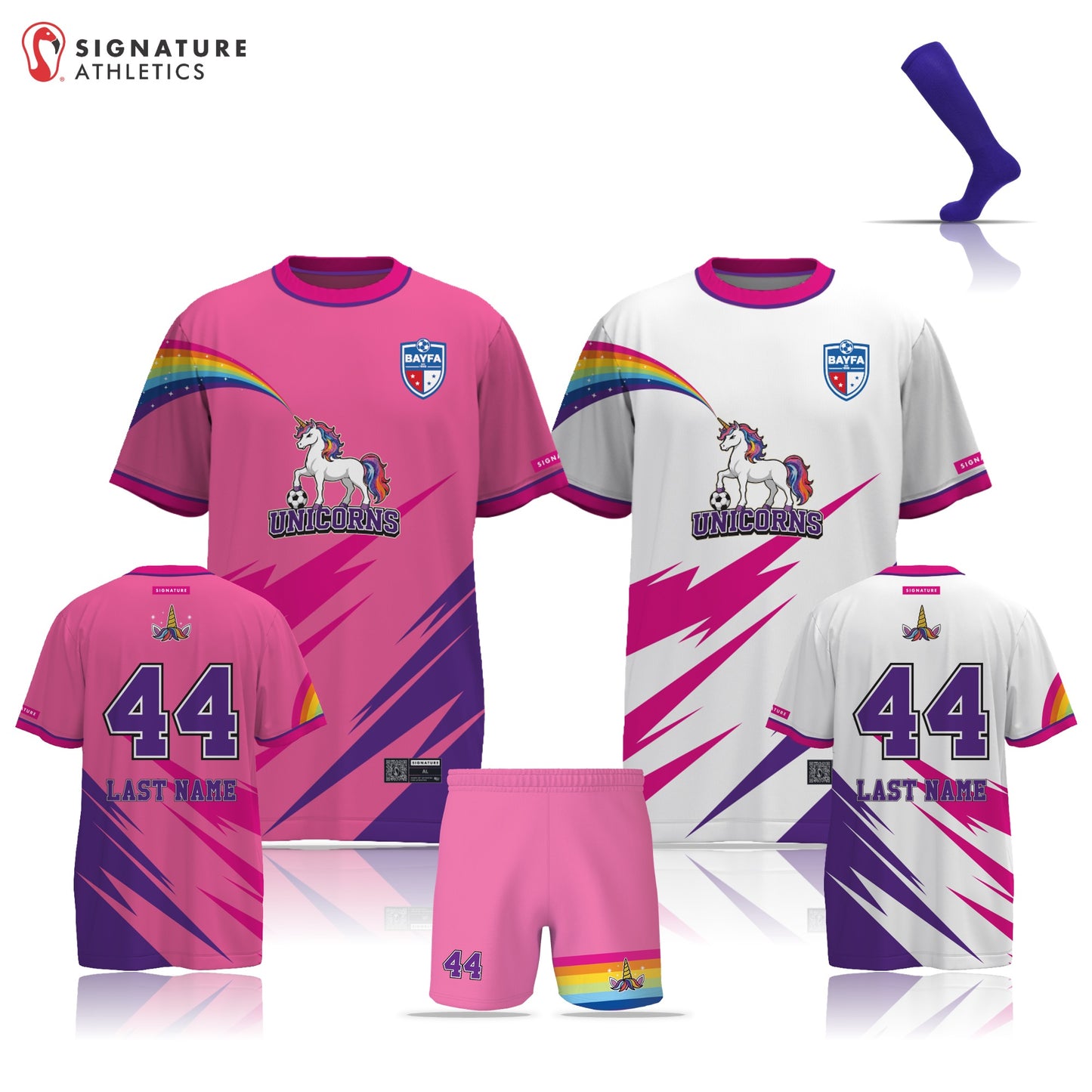 BAYFA Unicorns 20G U7 Women's 4 Piece Player Package
