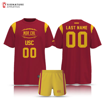 Norcal Flag Football Red USC Men's 2 Piece Player Package