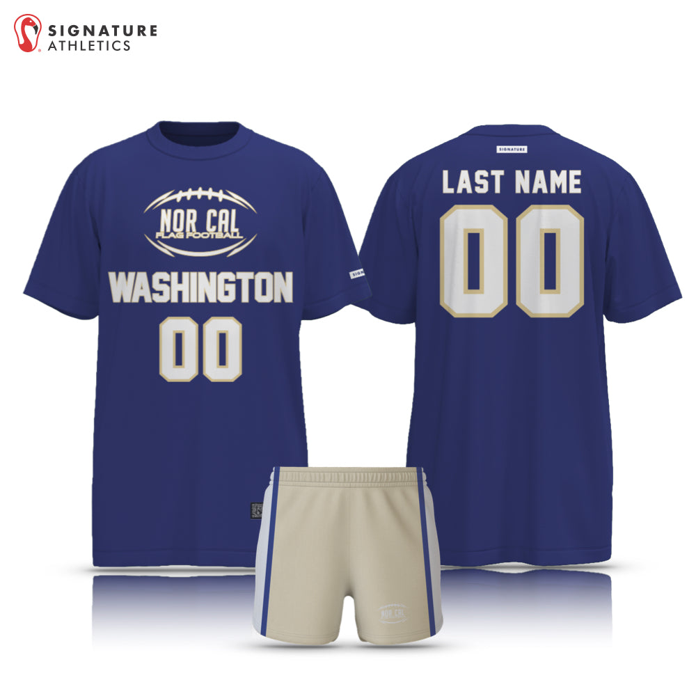 Norcal Flag Football Washington Men's 2 Piece Player Package
