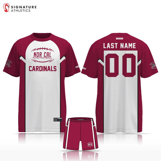 NorCal Flag Football Men's 2 Piece Player Package: Cardinals