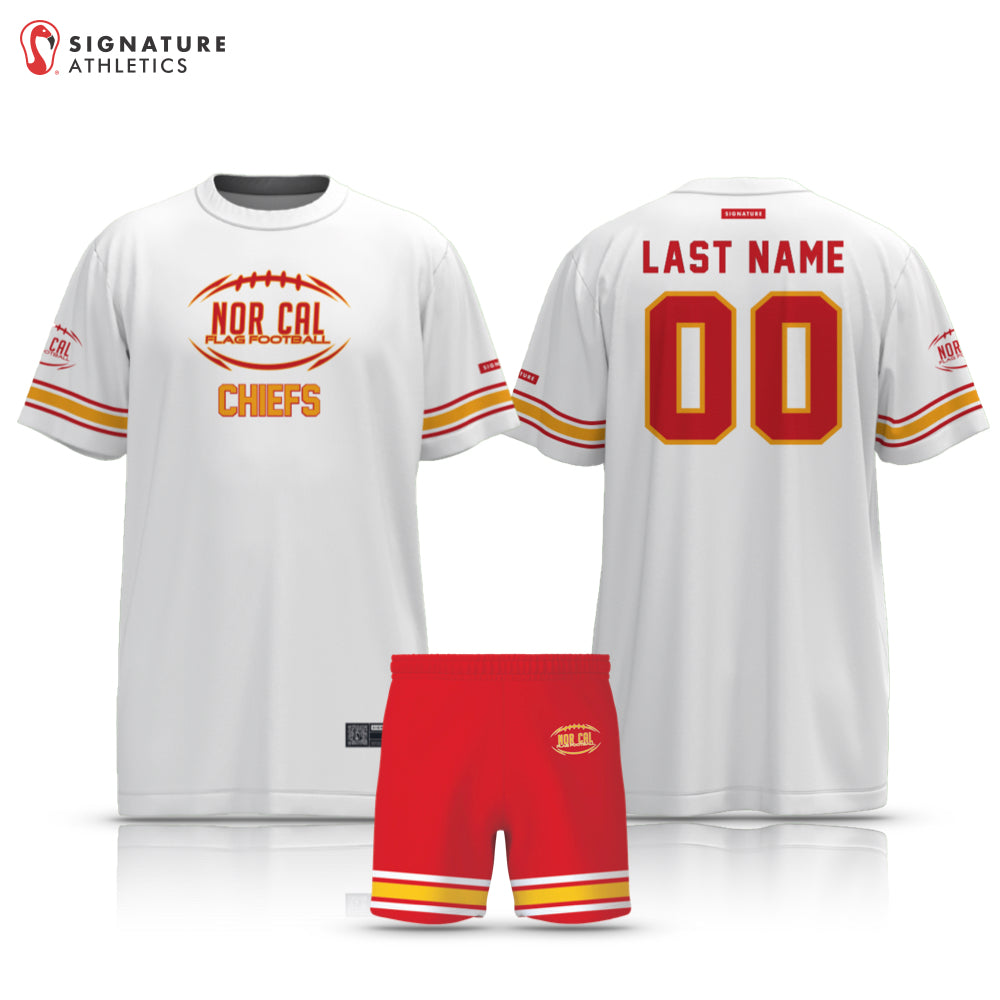 Norcal Flag Football Kansas City Chiefs Men's 2 Piece Player Package
