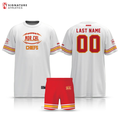 Norcal Flag Football Kansas City Chiefs Men's 2 Piece Player Package