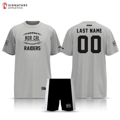Norcal Flag Football Las Vegas Raiders Men's 2 Piece Player Package