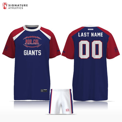 Norcal Flag Football New York Giants Men's 2 Piece Player Package