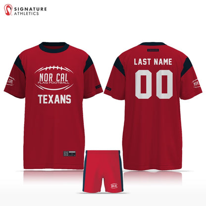 NorCal Flag Football Houston Texans 2 Piece Player Package