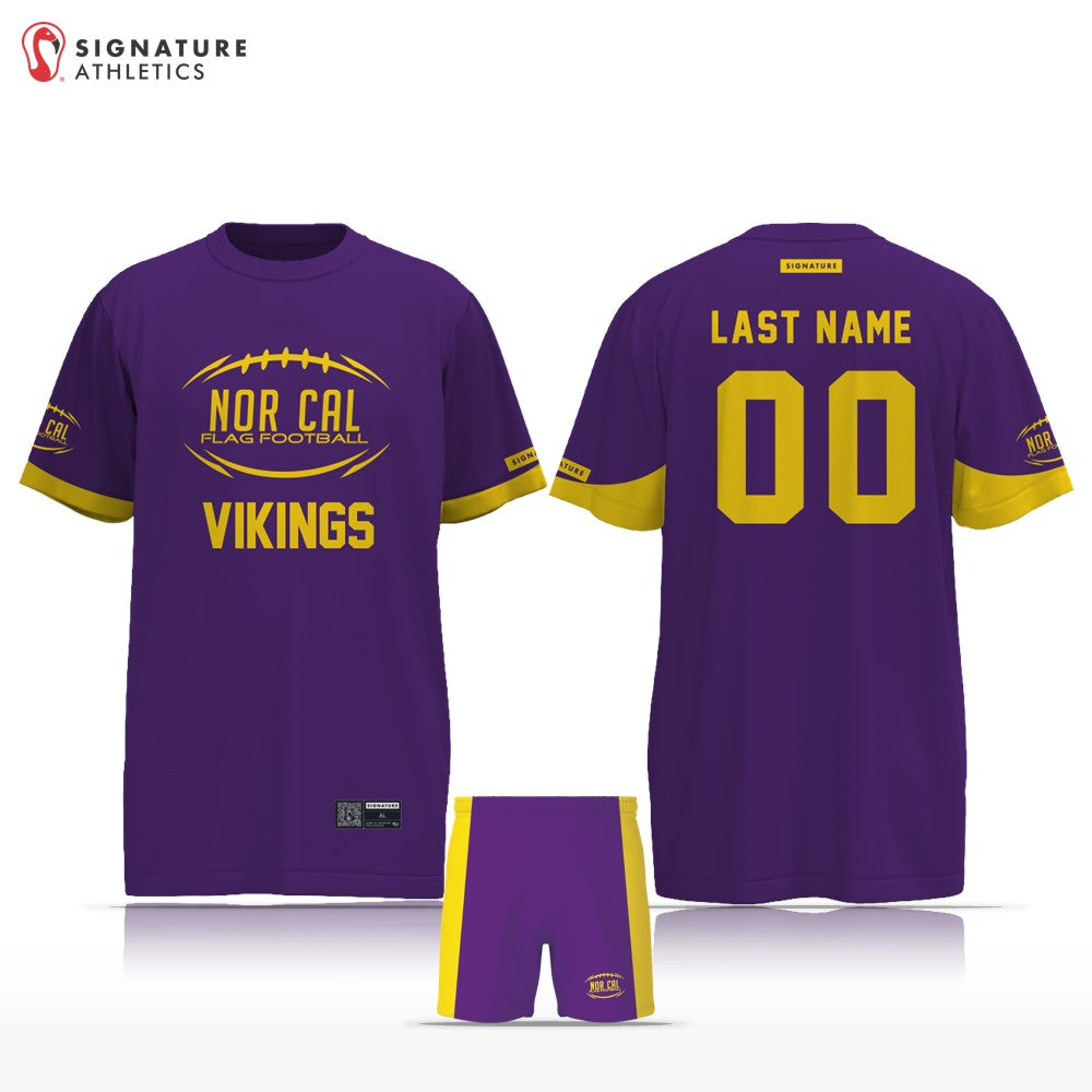 Norcal Flag Football Minnesota Vikings Men's 2 Piece Player Package