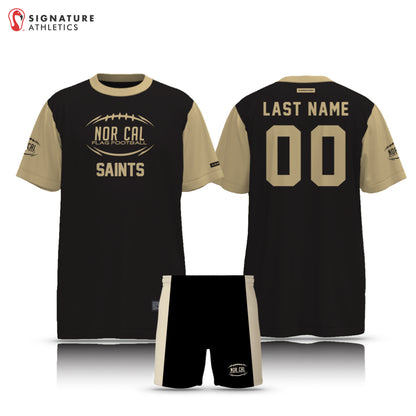 Norcal Flag Football New Orleans Saints Men's 2 Piece Player Package